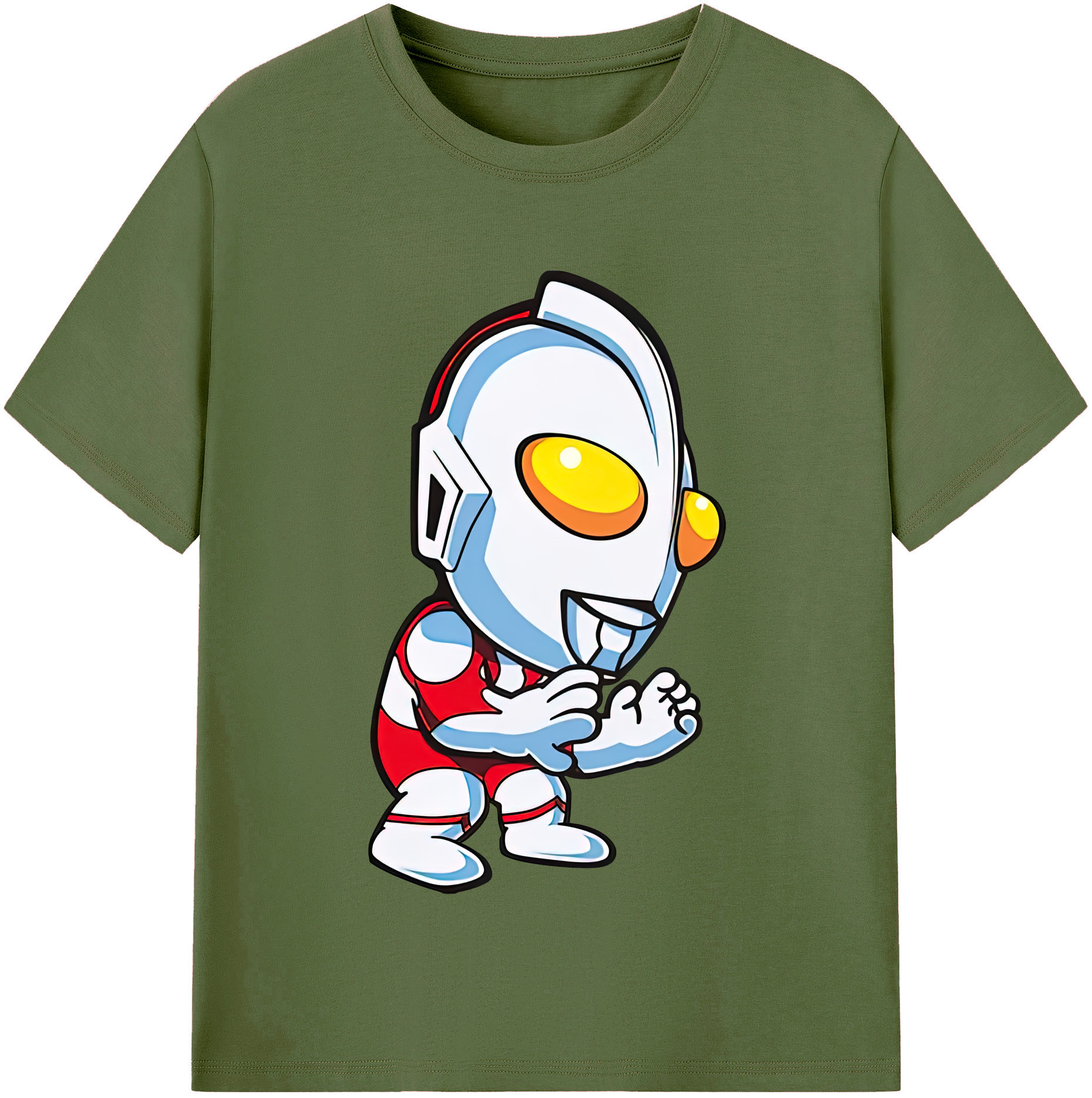 （画像用） ウルトラマン Ultraman 綿100％半袖Tシャツ（フロントプリント）